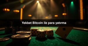 Read more about the article Yekbet Bitcoin ile para yatırma