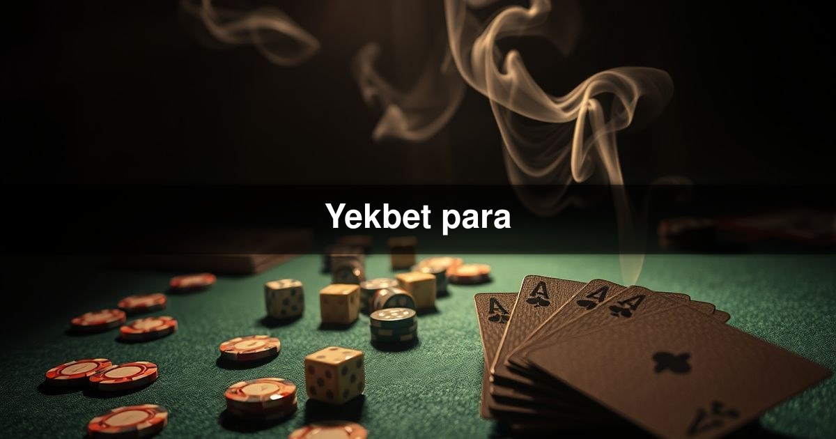 Yekbet para